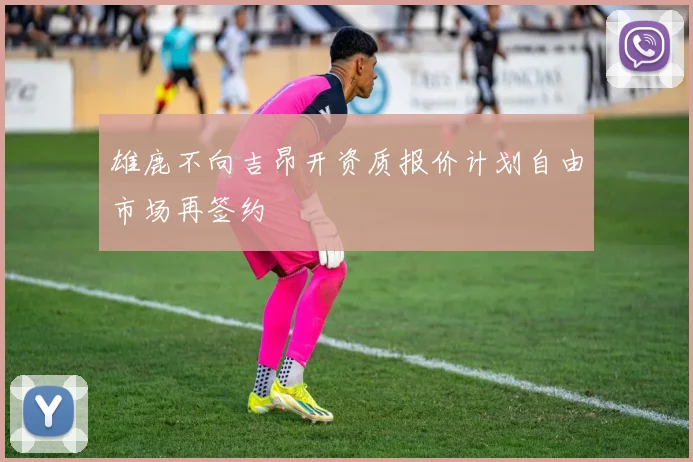 雄鹿不向吉昂开资质报价计划自由市场再签约